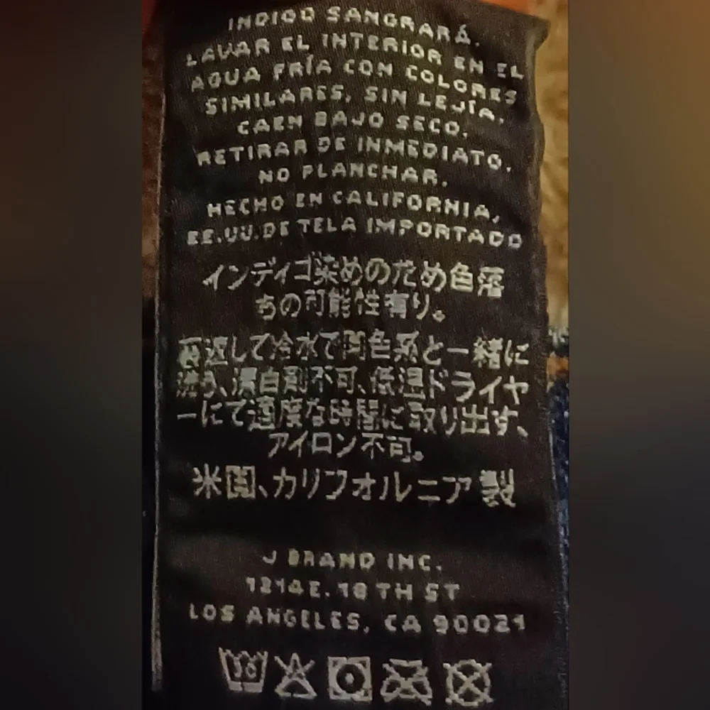 J. Brand Sz 29 Ellis Villain Distressed Destructed Ripped Skinny Jeans - Picture 9 of 16